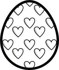 As a bonus the card has a delightful lacy edge! Easter Clipart Contains 34 High Quality 300dpi Png Easter Egg Black And White Transparent Png Full Size Clipart 33404 Pinclipart