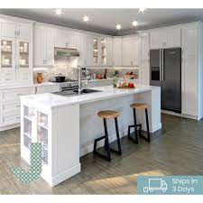 We pride ourselves on selling cabinetry that is built to last. J Collection Shaker Assembled 36x34 5x24 In Three Drawer Base Cabinet For Cooktop In Vanilla White Bct3d36a Ws The Home Depot