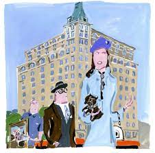 Tres Chic Mark Hotel Ny Illustration By Jean Philippe Delhomme Mark Hotel Nyc Ny Hotel Mark Hotel