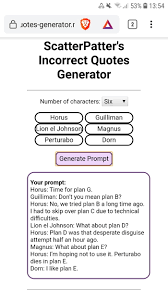 So i used 'scatterpatter's incorrect quotes generator' on my oc's and error sans. Scatterpatter S Incorrect Quotes Generator Spooky Month Friday Night Funkin Incorrect Quotes Plus 2 Multi Fandom Ones Sr Pelo Amino The Latest Tweets From Incorrect Quotes Incorrectnct Etsuko Walder