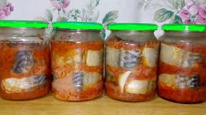 как приготовить рыбные консервы в масле в домашних условиях Skumbriya V Tomate Rybnye Konservy Bez Avtoklava Youtube Rybnye Recepty Konservy Idei Dlya Blyud