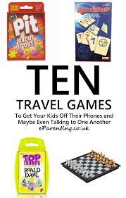 The Ten Best Travel Games For Children Travel Games Games For Kids Road Trip Games