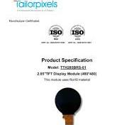 Product Specification Model:TTH285BRS-01 2.85″ TFT Display ...