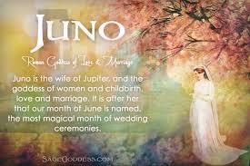 Which Month Is Named After The Roman God Of War Were You Married In June It Turns Out Our Beloved Month For Marriage Doesn T Just Have The Most Magical Weather For Weddings It Juno Goddess Juno Roman Myth