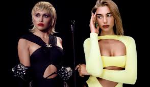 This tab is based on the studio recording: Miley Cyrus Dua Lipa Prisoner Euphoria