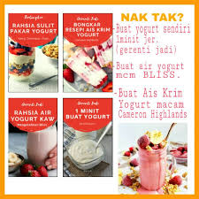 Tambahkan setengah sudu strawberry emulco ke dalam nestle natural set yogurt. Resepi Air Yogurt Bliss Pawtaste Com