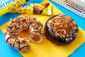 Share sweet moments with #krispykreme. Krispy Kreme Partners With Butterfinger 2020 02 21 Baking Business