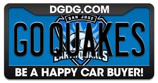 Good Luck To The San Jose Earthquakes From All Your Fans At Www Dgdg Com San Jose Earthquakes New And Used Cars Automotive Group
