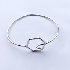 adjustable bangle can open and diy with pendants charms hexagonal bangle 1 5mm fine tiny bracelet bangle size chart amber bangle from jewelryfy