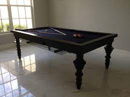 Fat cat tucson 7' pool table with automatic ball return, electric blue playing surface and included billiard accessories to play out of the box. Dining Room Pool Table Wild Country Fine Arts