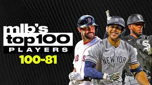 Gone are the cardboard cutouts, piped in fan noise and shortened season of 2020. Mlb S Top 100 Players Countdown Pt 1 100 81 Youtube