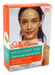 Amazon Com Sally Hansen Extra Strength Creme Bleach Complete Kit Facial Treatment Products Beauty