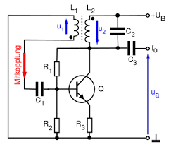 Oscillatore Meissner In Versione Bjt Tipo Npn Electronica Ham Radio Electronics Projects