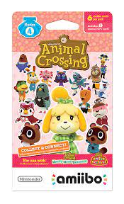 In animal crossing, the player character is a human who lives in a village inhabited by various anthropomorphic animals, carrying out various activities such as fishing, bug catching, and fossil hunting. Nintendo Amiibo Cards Animal Crossing Series Series 4 6 Pack Nvlema6d Best Buy