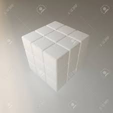 Wait for the program to find the solution then follow the steps to solve your cube. White Abstract Puzzle Cube 3x3 Blocks Over Blank Grey Background Stock Photo Picture And Royalty Free Image Image 12507758