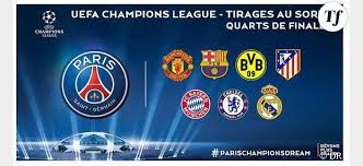 Le tirage au sort du « final 8 » s'est déroulé ce vendredi 10 juillet à nyon. Ligue Des Champions 2014 Dates Des Matches Psg Vs Chelsea Terrafemina