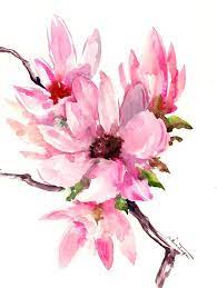 Pin On Watercolor Flowers
