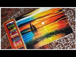 Do you want to learn how to draw a beautiful scenery with oil pastel? How To Draw Beautiful Scenery With Oil Pastel Youtube Oil Pastel Art Oil Pastel Paintings Oil Pastel Drawings Easy