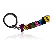 How to use turnkey in a sentence. Ferrari Spell Logo Metal Keychain With Key Ring From Category Keychain Insasta Com
