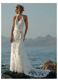Google Image Result For Http Www Weddingbridesmaiddressesblog Com Wp Content Lace Beach Wedding Dress Summer Wedding Dress Beach Destination Wedding Dress
