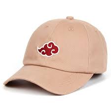 Akatsuki Embroidery Logo Caps Embroidery Logo Black Snapback Hats Akatsuki