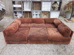 Choosing between a sectional sofa and a regular sofa can sometimes be overwhelming. 70s Gross Pit Sectional Sofa Laurel Home