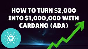 Cardano coin price & market data. How To Turn 2 000 Into 1 000 000 With Cardano Ada Crypto News 2020 Youtube