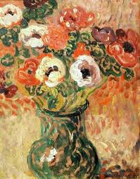 Louis Valtat Floral Painting Modern Art Abstract Flower Painting