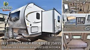 The 2306 and 2508 are two lightweight options, weighing. New 2019 Rockwood 2509s Mini Lite Travel Trailer Rv Camper Double Bunks Outside Kitchen Colorado Youtube