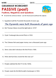 Passive voice is a quality of a verb that describes when the subject of a sentence is acted upon by the verb. Passive All Things Grammar