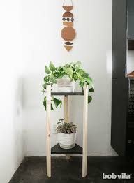 And while i was at it: Diy Plant Stand Tutorial With Photos 5 Other Ideas Bob Vila