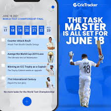 The match will be held on 18th june 2021 at the ageas bowl in southampton, england. Crictracker All Set For World Test Championship Final On June 18th Wtcfinal Cricket Newzealand India Crictracker Facebook