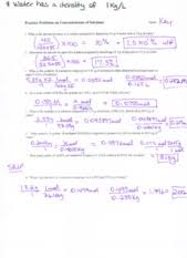 Regular Chemistry Dilutions Practice Worksheet With Answers Pdf Dilutions Worksheet 1 If I Add 25 Ml Of Water To 125 Ml Of A 0 15 M Naoh Solution Course Hero