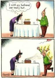 Husband and Wife. Birthday wish. | Marriage Humor | Pinterest ... via Relatably.com