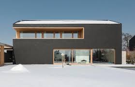 Architektur Haus Detail Eternit Mehr Als Ein Dach Architektur Haus Architettura Residenza Moderno