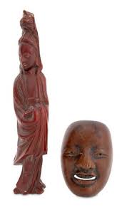 Monumental J. Chester Armstrong Wood Carving