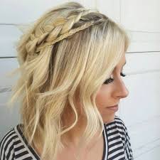 This sassy shaped coif is one of those hairstyles for short hair that boasts tremendous height, and amazing shape. 20 Amazing Short Hairstyle With Braids Braided Short Haircuts Hairstyles Weekly