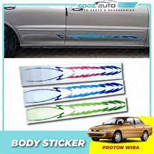 Maybe you would like to learn more about one of these? Proton Wira Car Side Body Door Vy Sticker Body Sticker Vinyl Lazada