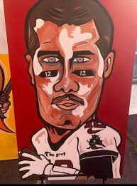 Here's some of my cousin Noah Jackson art...He's here in South Jersey,but  he's a Philly native...He does shows often in this area and if you're  interested in buying or having a painting