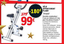 Offre Velo Appartment Pliant Ixosport Chez E Leclerc
