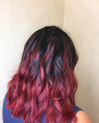 Whether you prefer dreads, braids, an afro fade or classic. Red And Black Hair Ombre Balayage Highlights