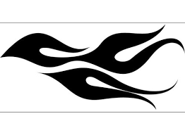 Kronis schablonen shop geht natürlich auch gerne auf die wünsche seiner. Airbrush Schablone Flammen C032 Airbrush Fengda