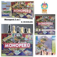 Juegos recreativos para educación física: Tich Toys Mono Peru 5 Juegos En 1 Juego Recreativo Familiar A 45 Soles Ajedrez Damas Ludo Grand Prix Monopolio Un Juego Familiar Ideal Para Los Ratos Libres Como Familia Ademas 4 Juegos Mas Para Divertirte Y