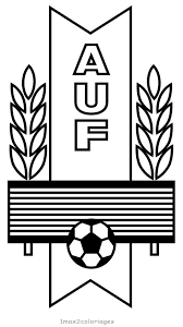 Logo Football Uruguay Team Futbol Comic
