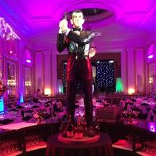 Two dummies of bond and sheriff pepper were positioned either side of willert, who was dressed in black so he wouldn't register on. Event Decor Lincolnshire Hire From Alive Network