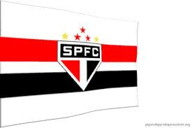 A bandeira do são paulo futebol clube é de cor branca, tendo três faixas horizontais, vermelha, branca e preta, nessa ordem, e no centro da mesma o emblema, triângulo isósceles. Pin Em Gifs Animados De Times