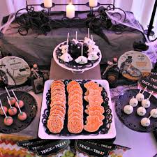 Spooktacular Halloween Dessert Table By Dee Kay Events Halloween Dessert Table Desserts Pumpkin Cake Pops