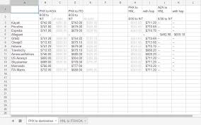 How To Find A Cheap Flight Using Excel Magic