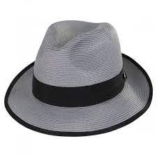 Stetson Latte Florentine Milan Straw Fedora Hat All Fedoras Straw Fedora Straw Fedora Hat Fedora Hat