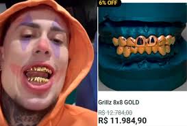 MC Daniel coloca prótese de ouro nos dentes; saiba valor e outros famosos  que aderiram ao 'grillz'